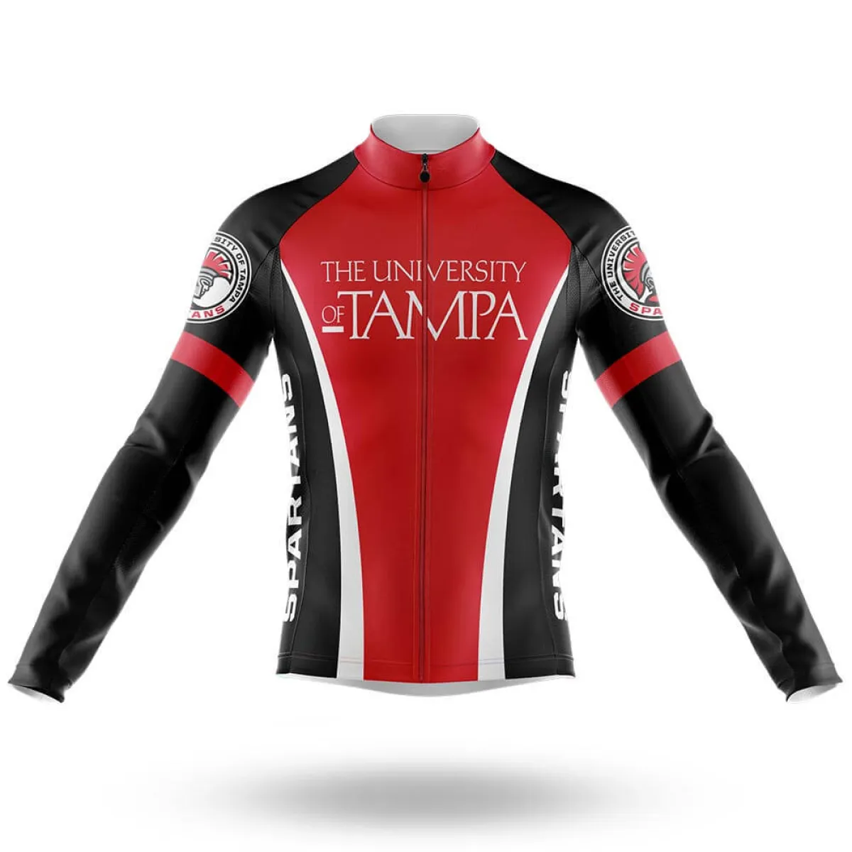 University of Tampa Long Sleeve Cycling Jersey Only
