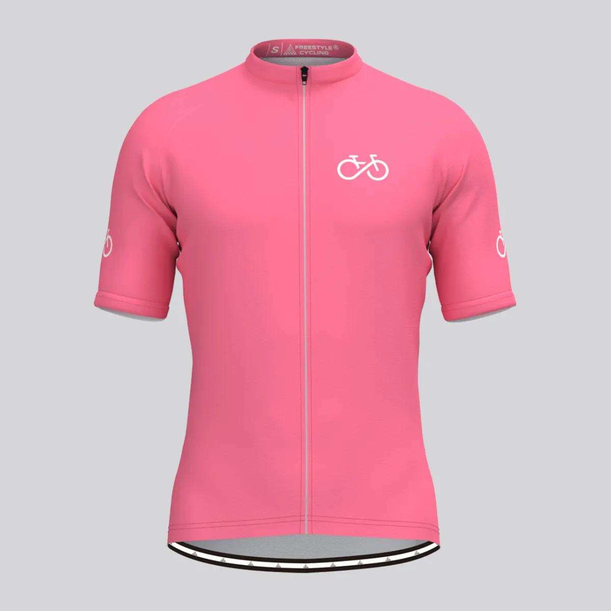 Ride Forever Men's Cycling Jersey-Pink To Buy