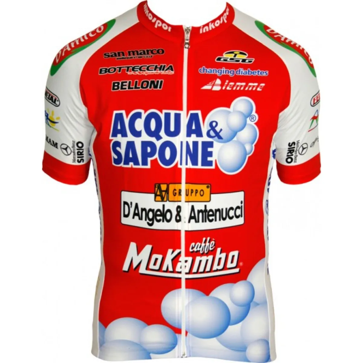 Acqua & Sapone - Tour 2010 Giessegi Radsport-Profi-Team - Short Sleeve Jersey