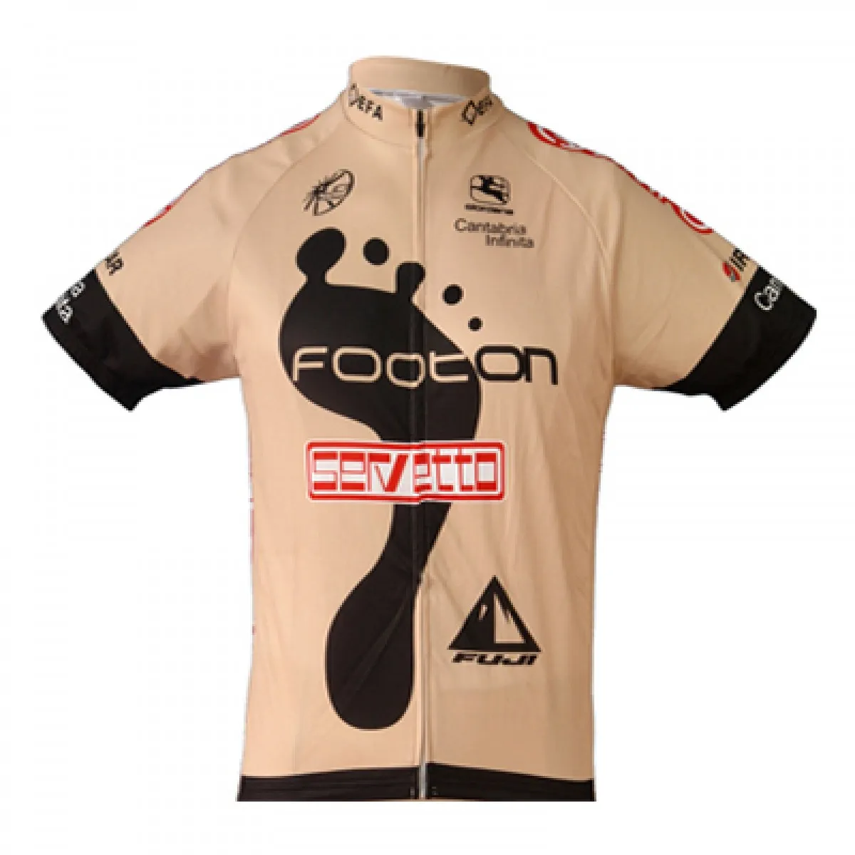Giordana 2010 Men's Footon-Servetto Team Short Sleeve Cycling Jersey