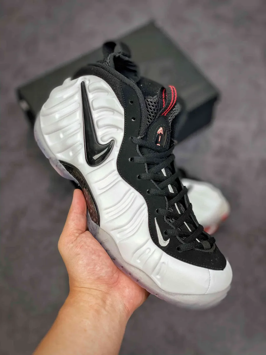 Nike Air Foamposite Pro 'He Got Game' White Black / he got game foamposite