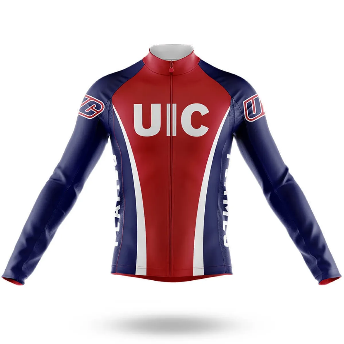 University of Illinois Chicago Long Sleeve Cycling Jersey Only