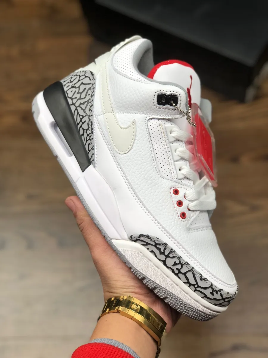 Air Jordan 3 NRG 'JTH' White Cement AV6683-160 For Sale