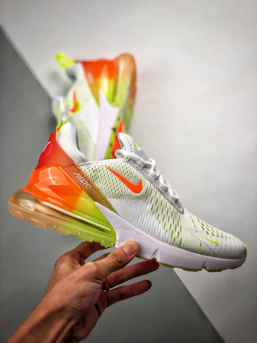 Nike Air Max 270 Volt White WMNS CN7077-181 #air max 270 white gradient