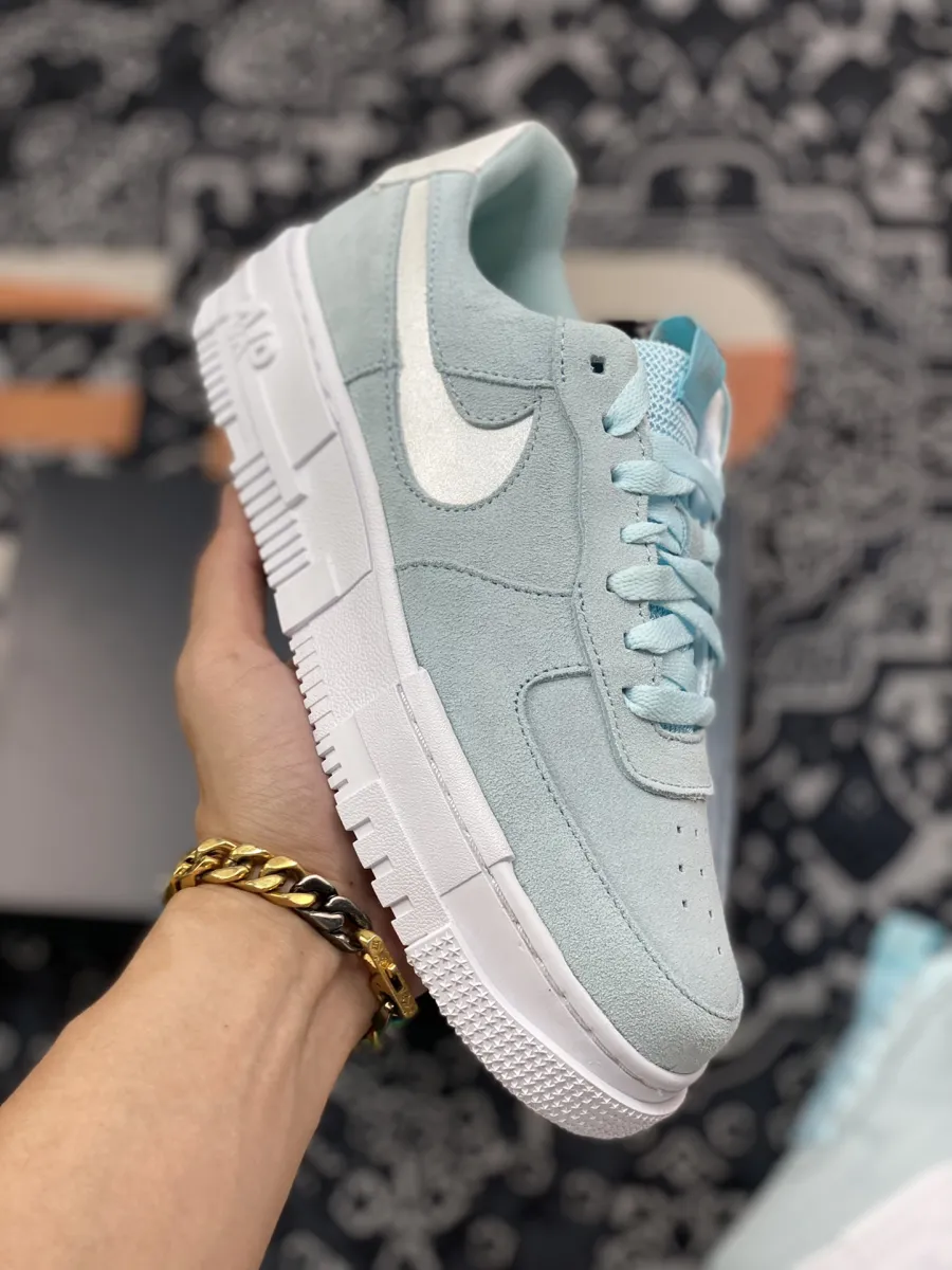 Nike Wmns Air Force 1 Pixel 'Glacier Blue' air force 1 mint green