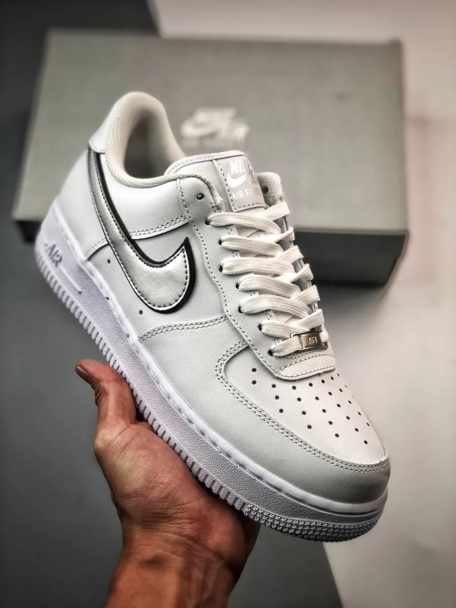 Nike Air Force 1 Metallic Silver DD1523-100 New Releases