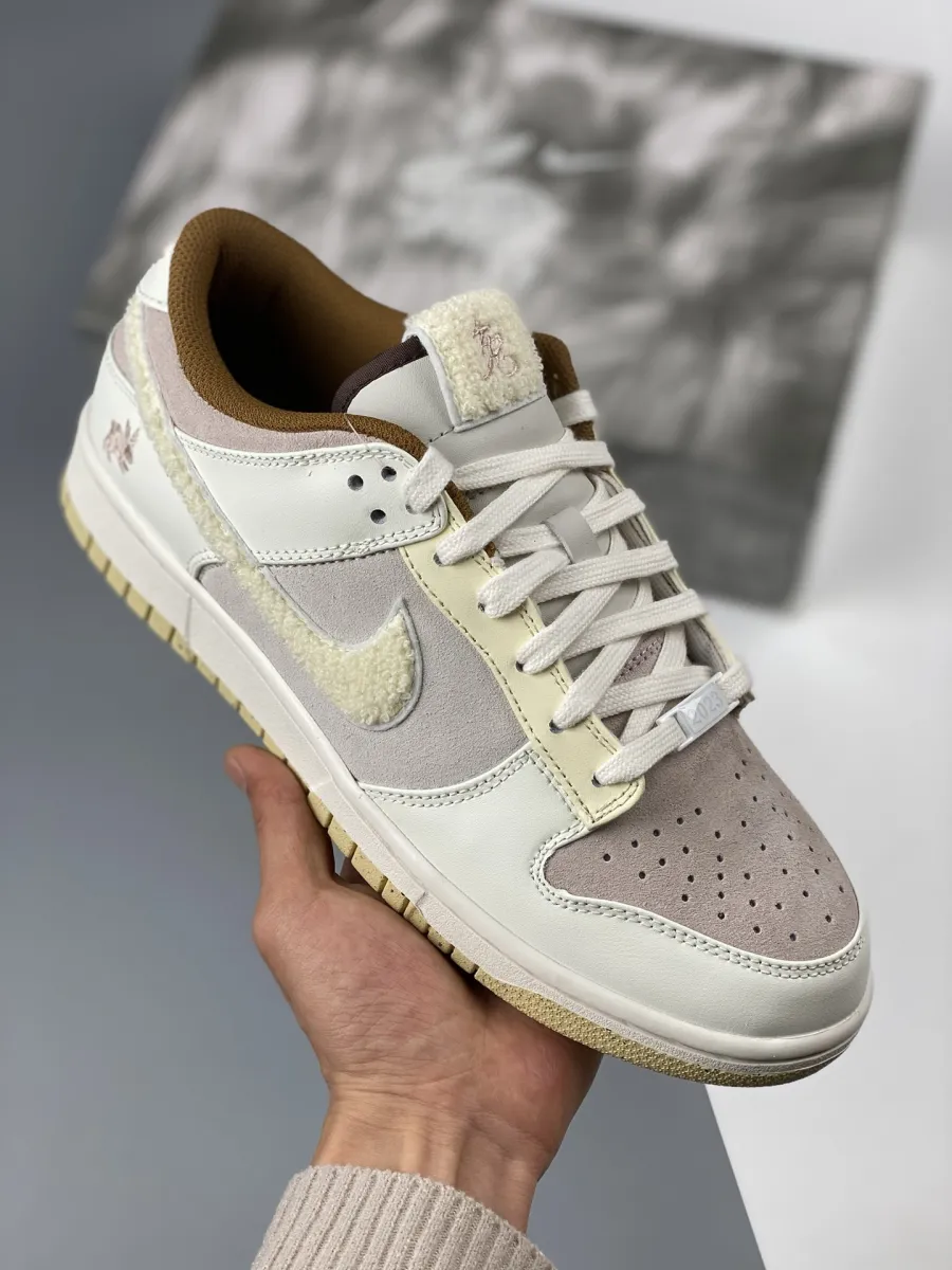 Nike Dunk Low 'Year of the Rabbit' Sail/Tan-Brown FD4203-211 brown sail dunks