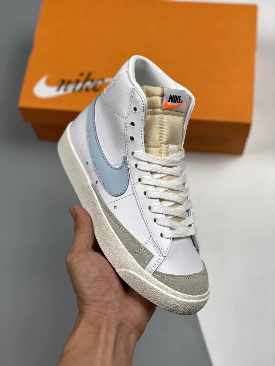 Nike Blazer Mid '77 White/Sail/Celestine Blue BQ6806-109 - blazer mid 77 vintage celestine blue