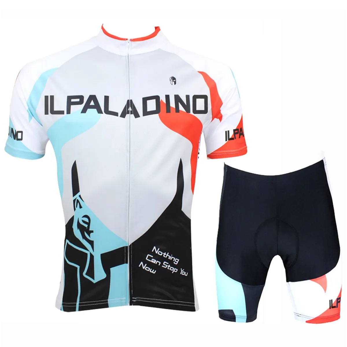 Ilpaladino NOTHING CAN STOP YOU NOW Cycling Short-sleeve Suit /Jersey Exercise Bicycling Pro Cycle Clothing Racing Apparel Outdoor Sports Leisure Biking Shirts Team Kit NO.61