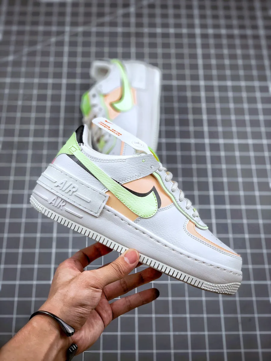 Nike Air Force 1 Shadow Summit White Crimson Tint CI0919-107 - air force 1 crimson tint volt