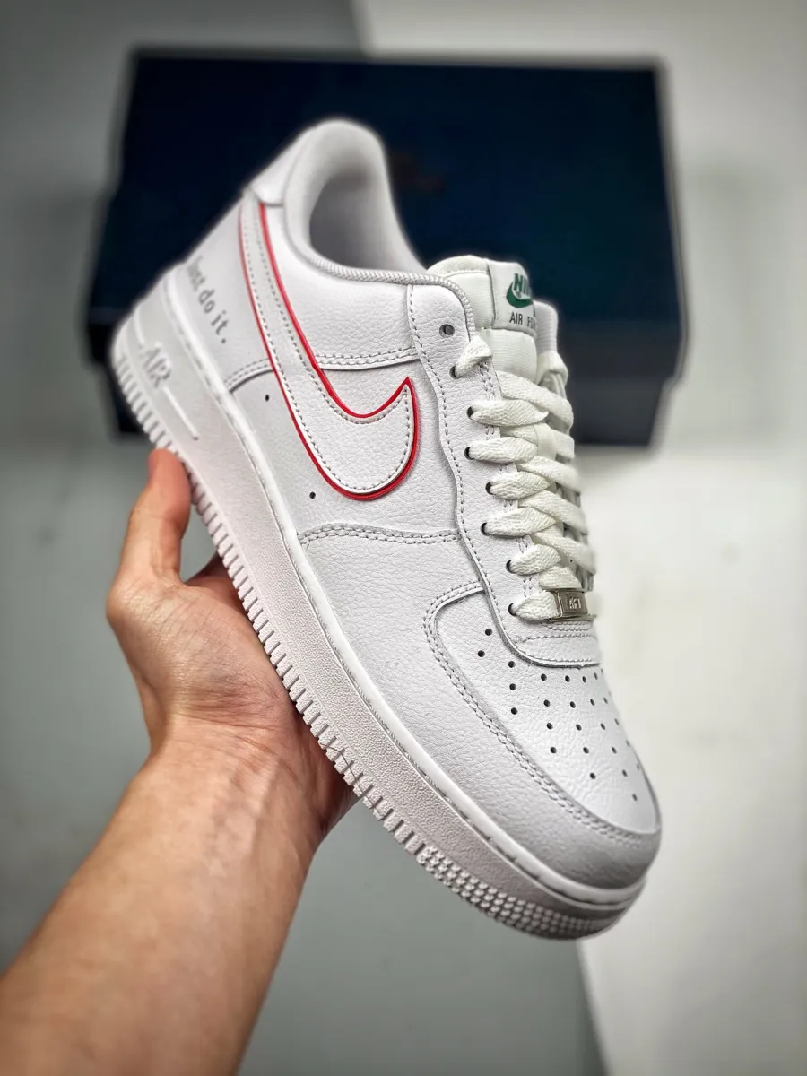 Nike Air Force 1 Low Just Do It White DQ0791-100 / air force 1 just do it white