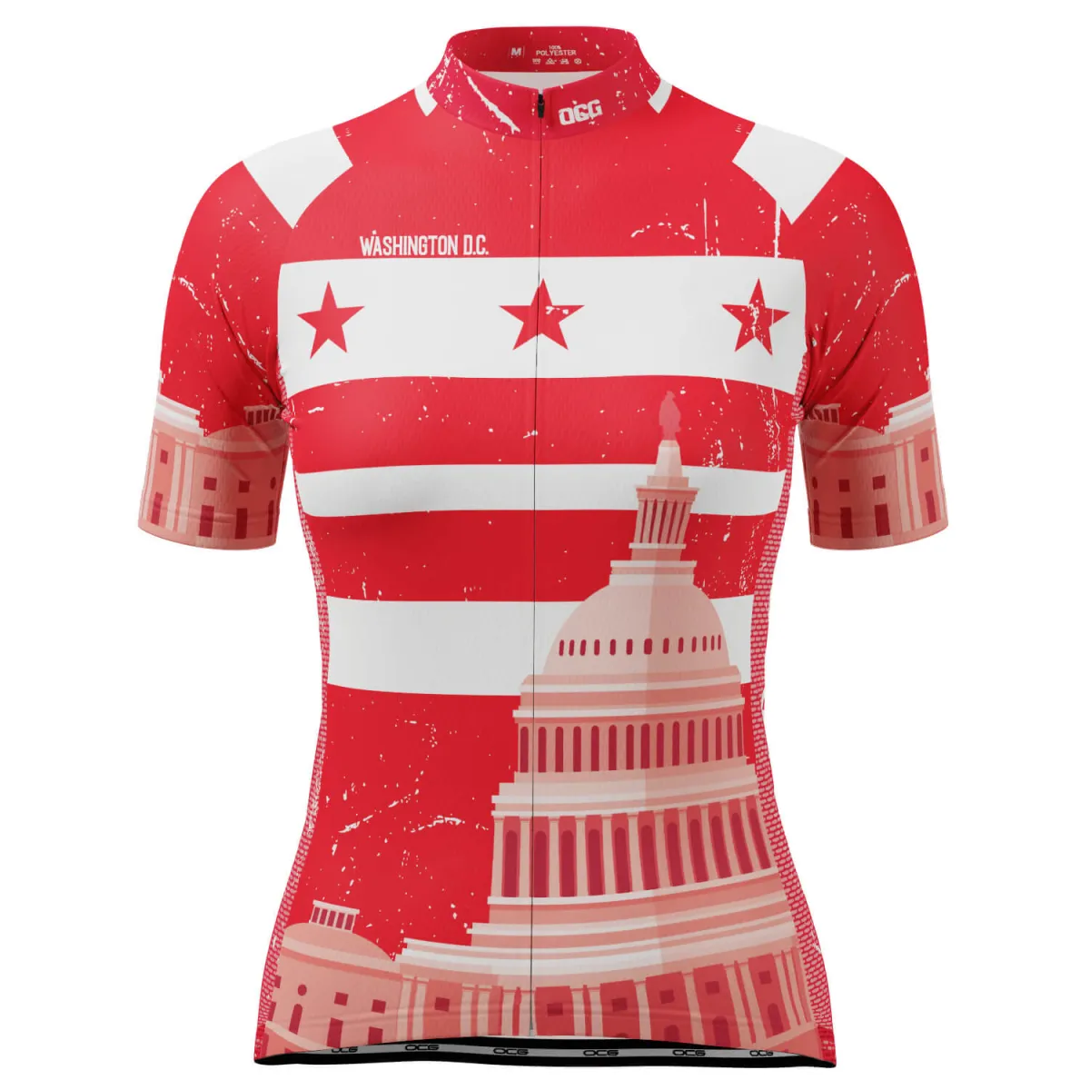 Women's Washington D.C. Short Sleeve Cycling Jersey Restock