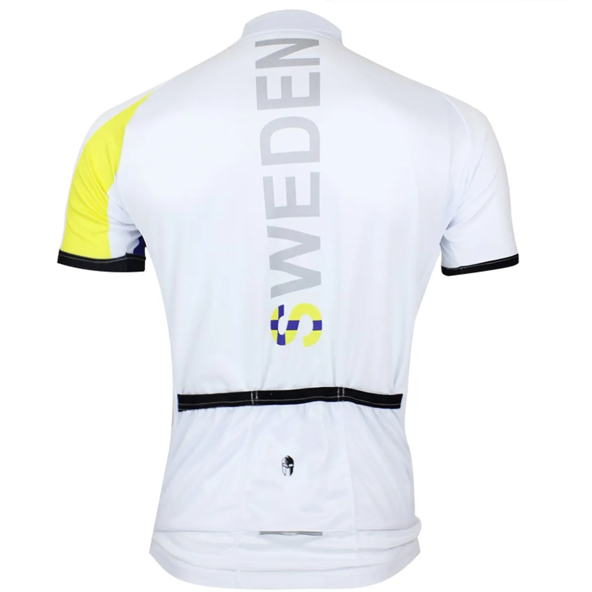 ILPALADINO Sweden MTB Cycling Jersey for Men Cycling Short Sleeve for Summer White Road Bike Shirt Quick Dry Apparel Outdoor Sports Gear Leisure Biking T-shirt Riding Clothes NO.57