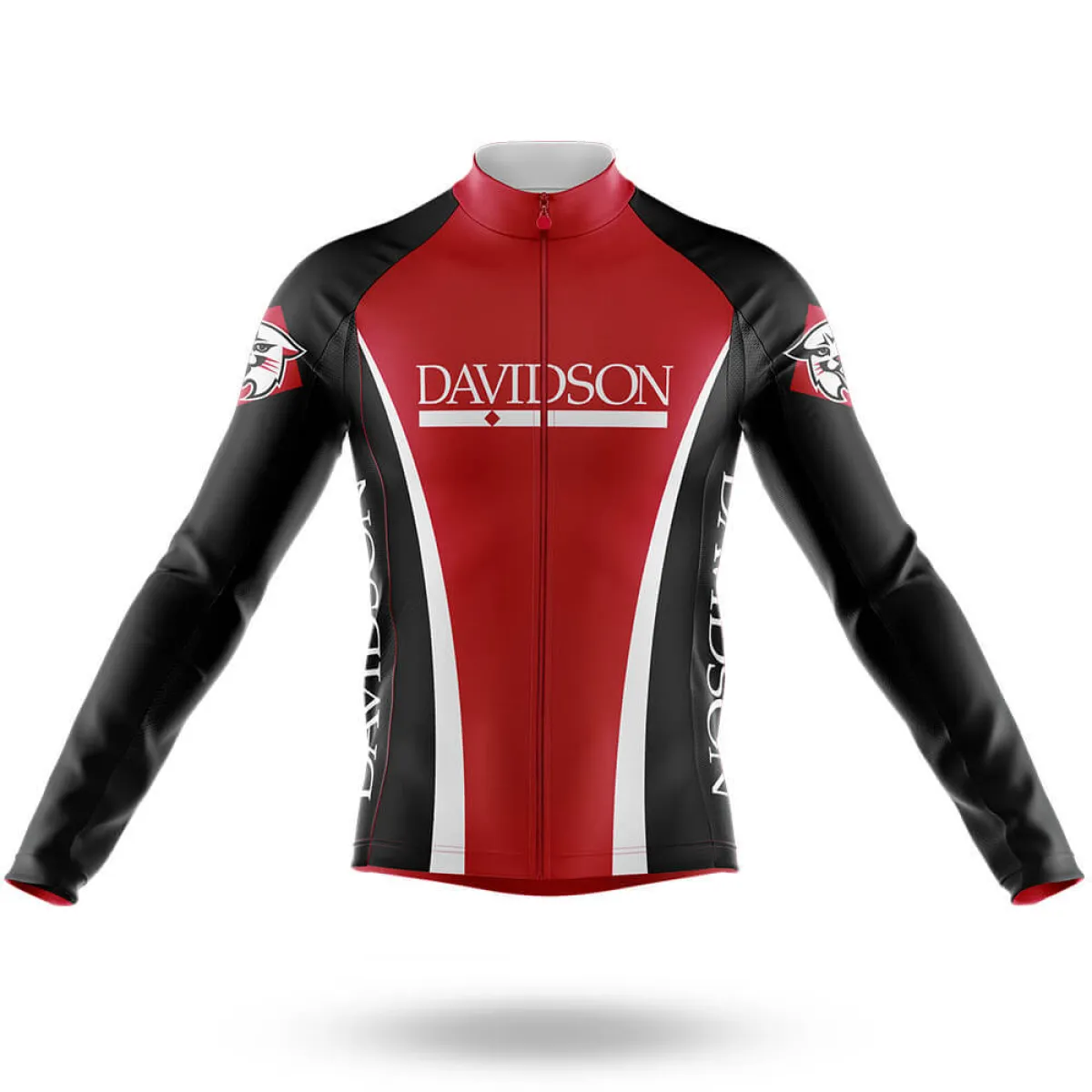 Davidson College Long Sleeve Cycling Jersey Only Restock