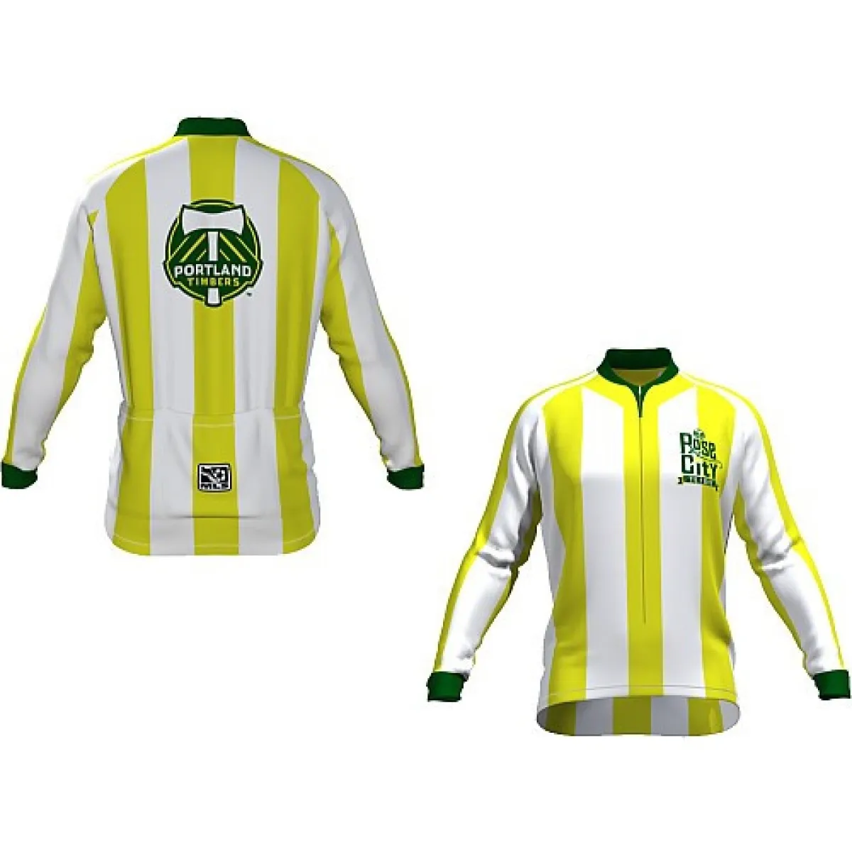 MLS Portland Timbers Long Sleeve Cycling Jerseys Z-1905736