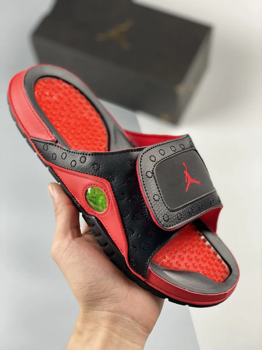 Online Jordan Hydro 13 Slide 'Bred' Black Red 684915-001