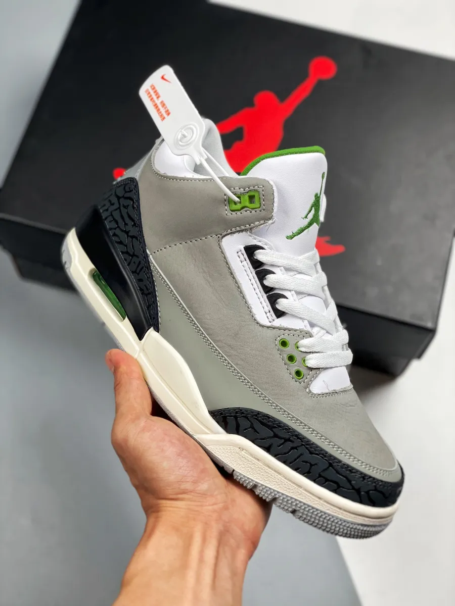 Jordan 3 Chlorophyll Tinker 136064-006