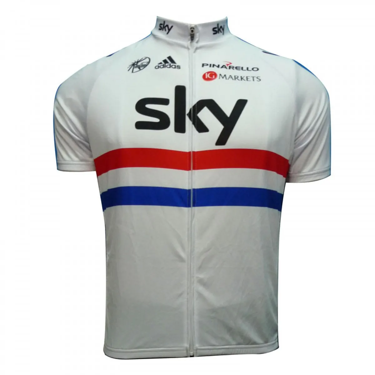 SKY 2012 UK Champion Cycling Jersey Short Sleeve Brand New