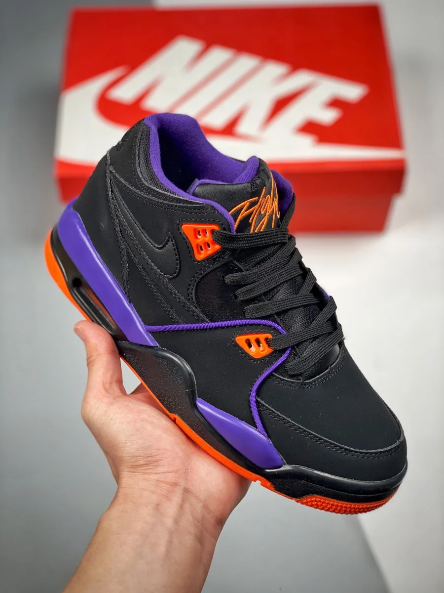 Nike Air Flight 89 'Black Court Purple' CU4838-001 / nike air 89