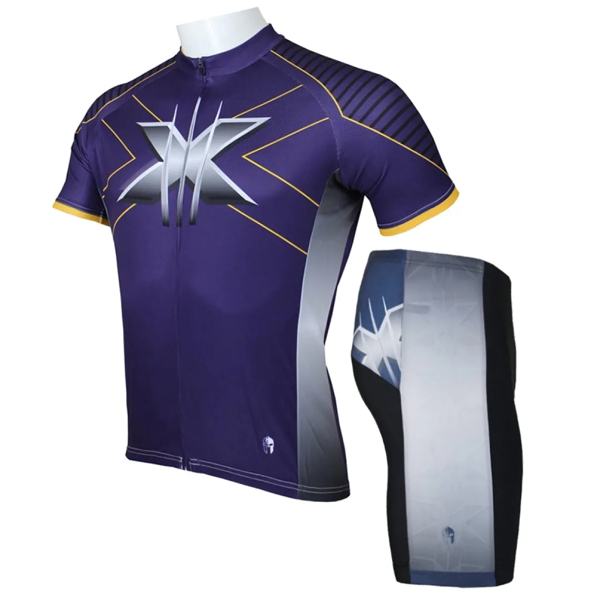 Marvel Comics Super Hero Short/Long-sleeve Cycling Jersey T-shirt Summer Spring Autumn Clothes Apparel Outdoor Sports Gear Leisure Biking T-shirt Sportswear Wolverine(X-man) NO.039