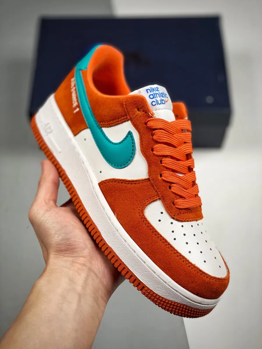 Nike Air Force 1 Low 'Athletic Club' Orange White / athletic air force 1