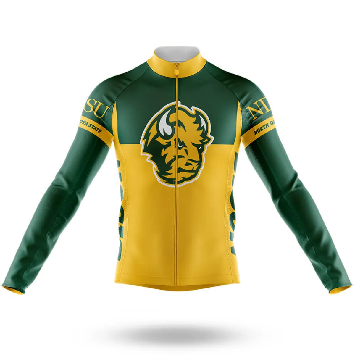 North Dakota State University V2 Long Sleeve Cycling Jersey Only