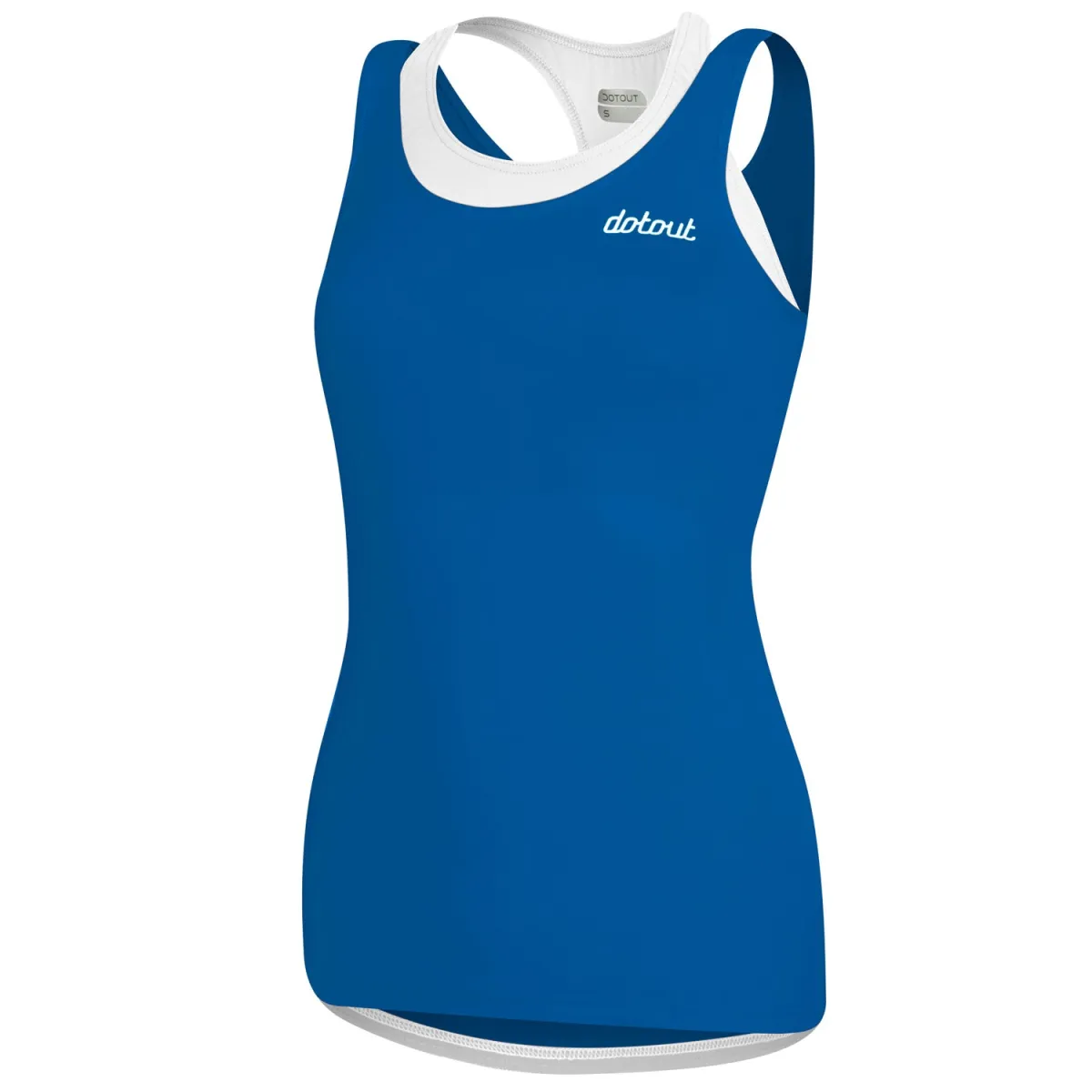 Dotout Elite Woman Sleeveless Jersey - Blue Brand New