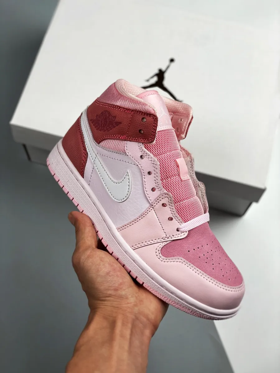 Air Jordan 1 Mid 'Digital Pink' CW5379-600 / pink mid jordan 1