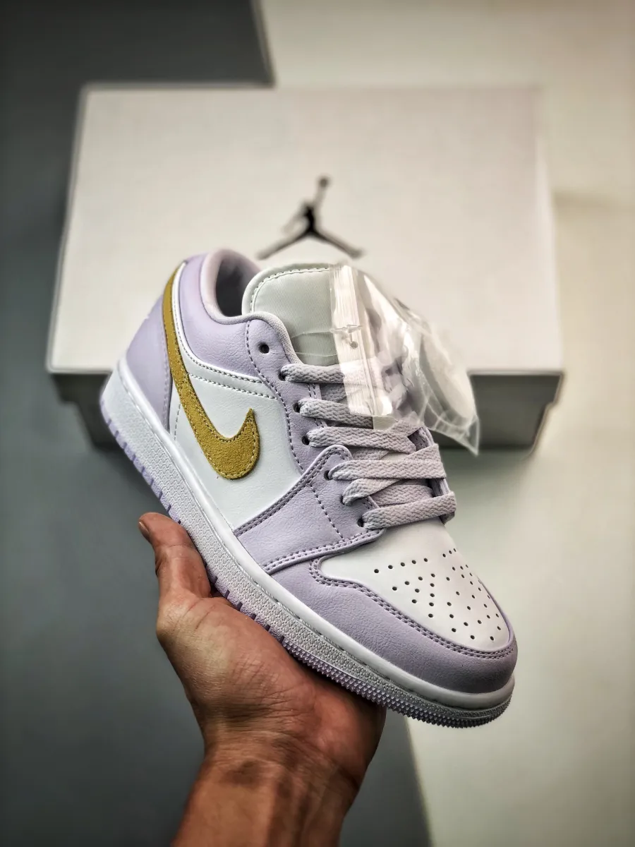 Air Jordan 1 Low Barely Grape/White/Lemon Wash DC0774-501 / barely grape jordans
