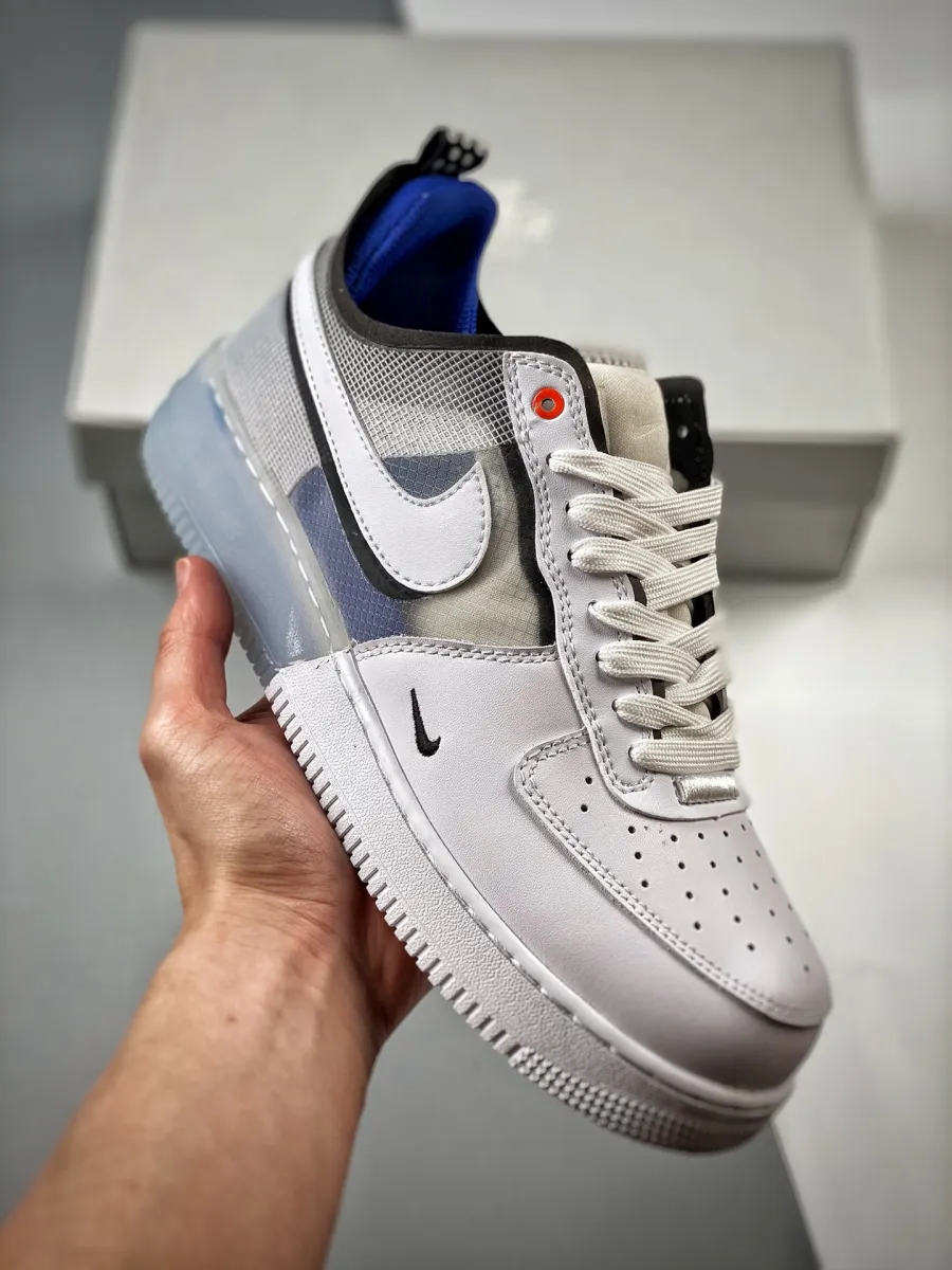 Nike Air Force 1 Low React White DH7615-101 Nike Air Force 1 React White