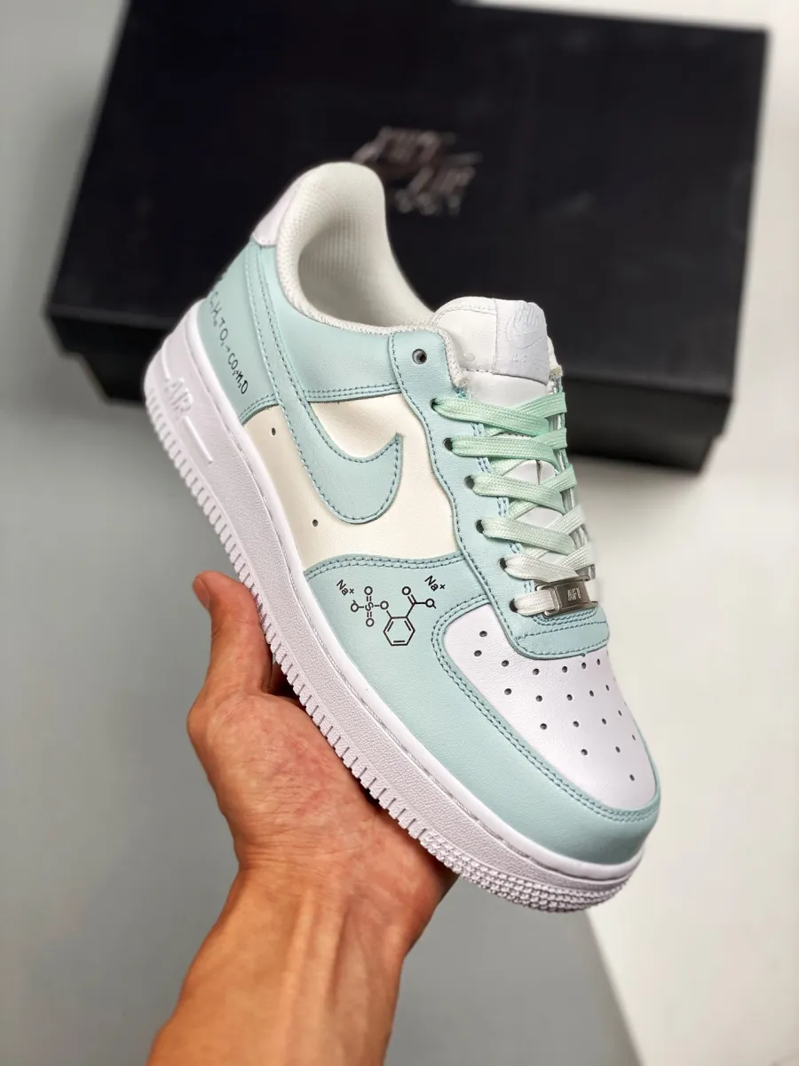 Custom Nike Air Force 1 Blue White To Buy