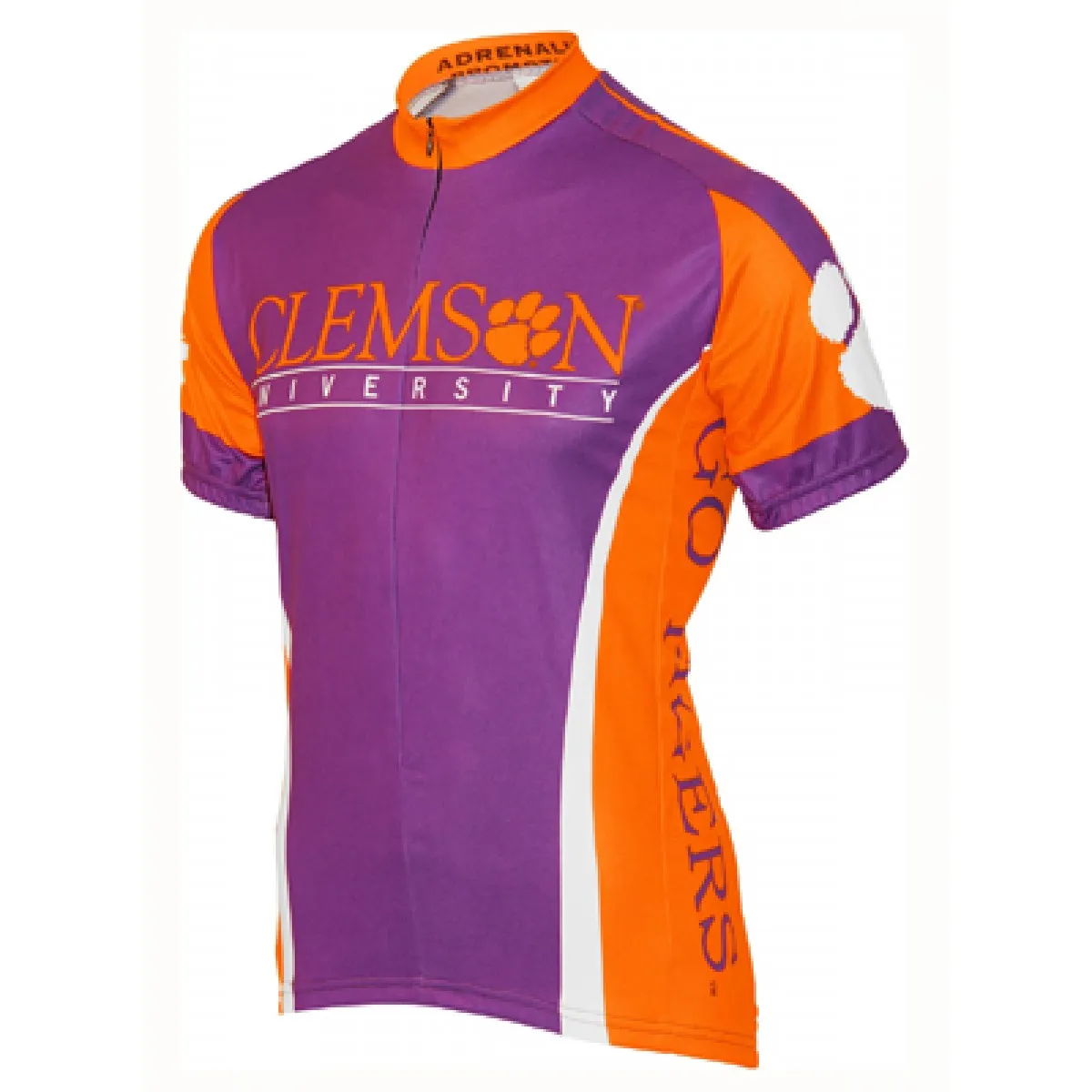 NCAA Clemson University Tigers Short Sleeve Cycling Jerseys