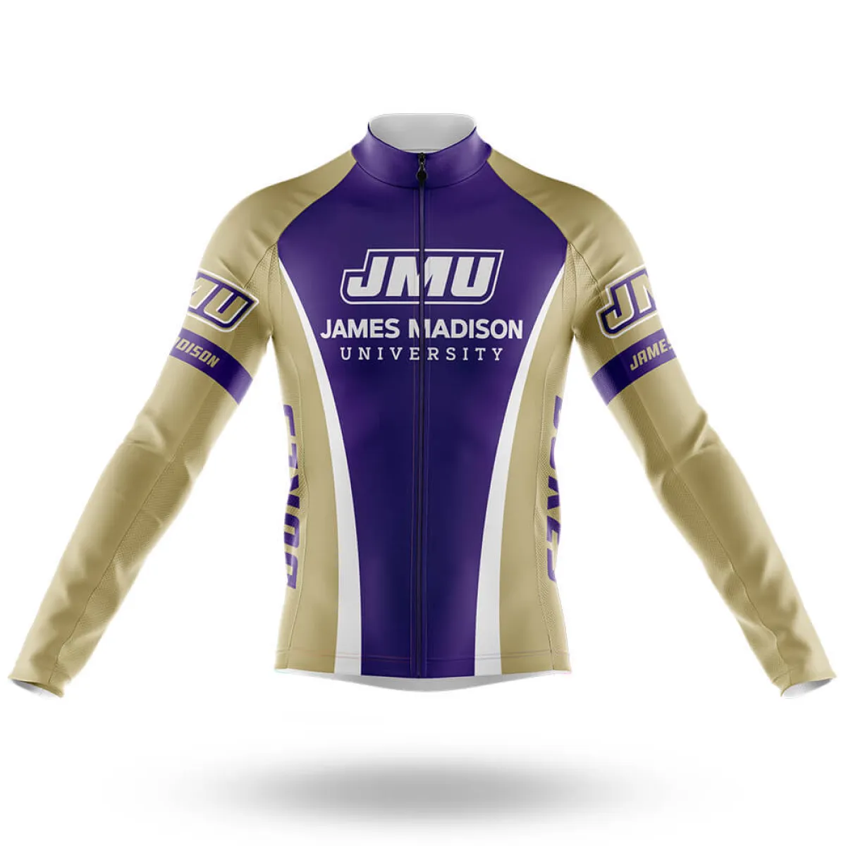 James Madison University Long Sleeve Cycling Jersey Only