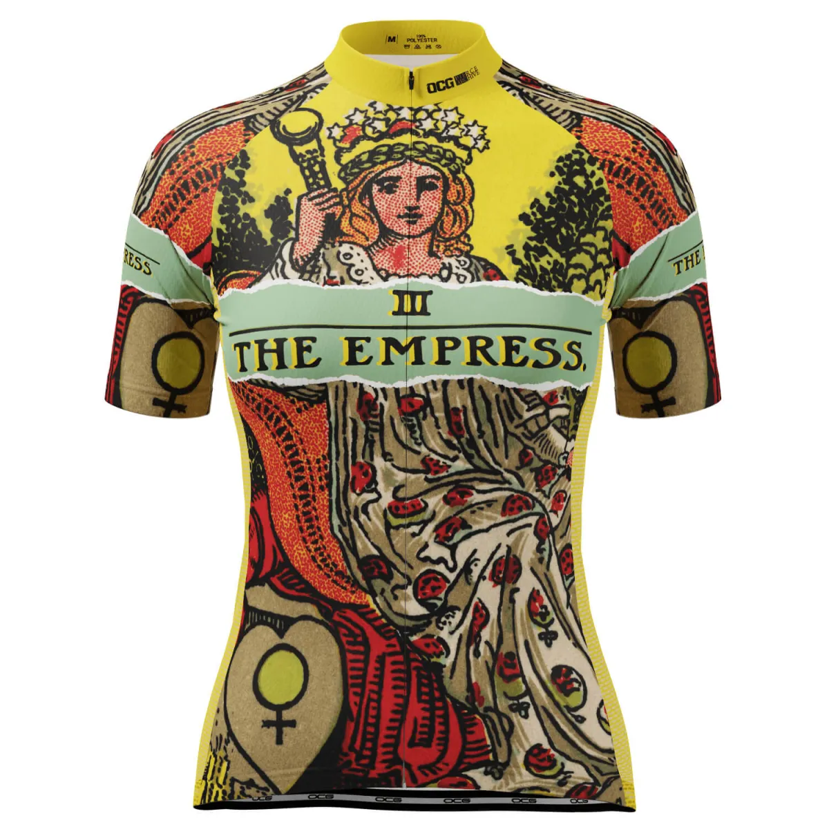 Women's The Empress Tarot Short Sleeve Cycling Jersey