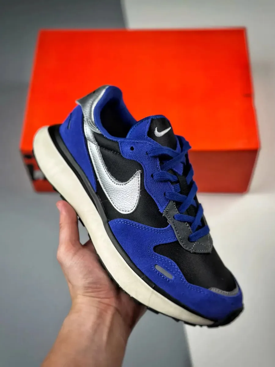 Nike Phoenix Waffle Blue Black Silver Brand New FD2196-500