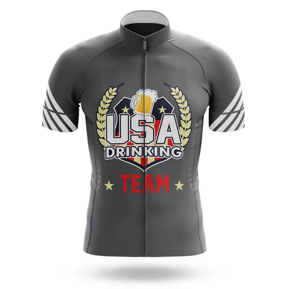 USA Drinking Team - Grey - Men's Cycling / Jersey Only #Arizona Drinking Team