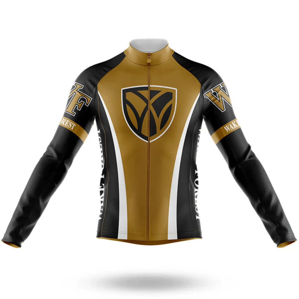 Wake Forest University Long Sleeve Cycling Jersey Only