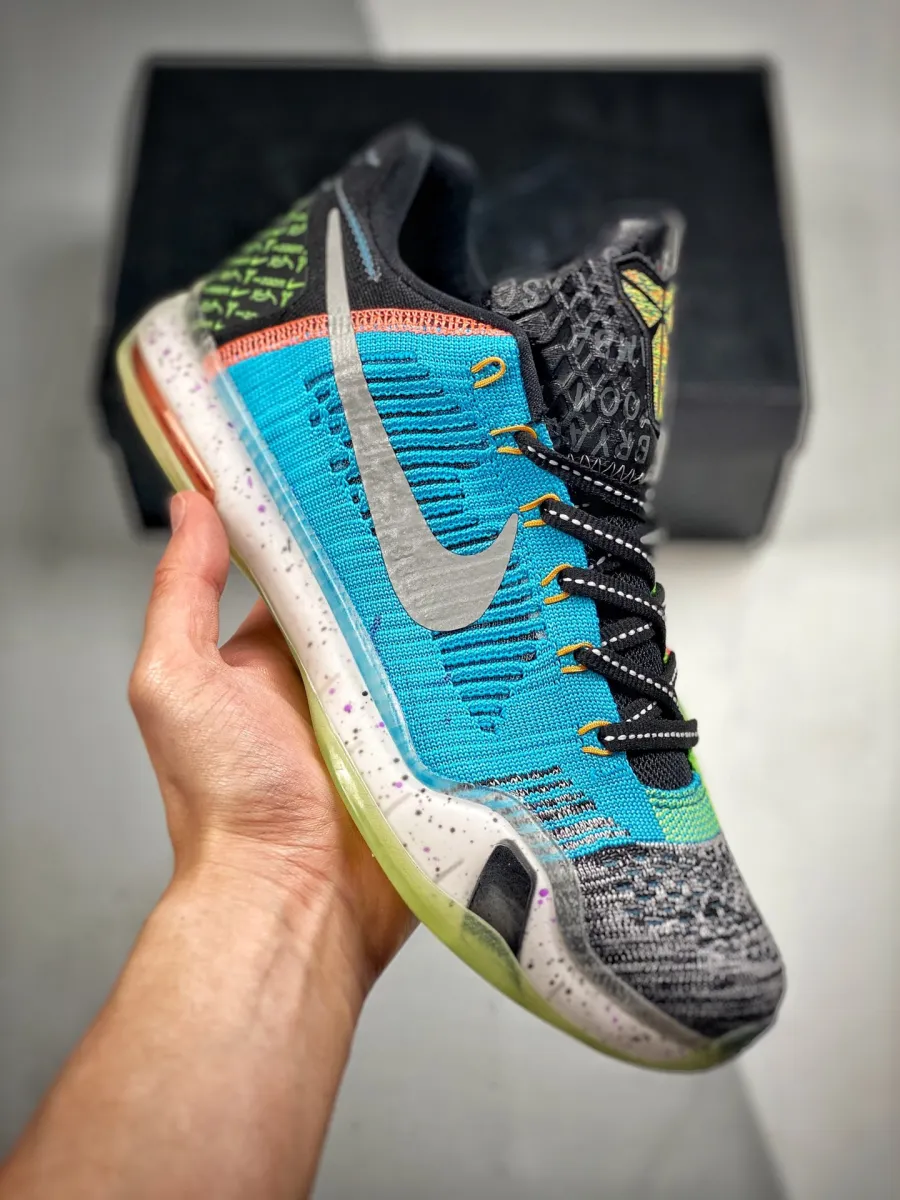 Nike Kobe X Elite SE What The 815810-900 Kobe Reflective