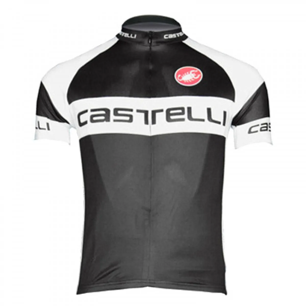 CASTELLI BLACK/WHITE Short Sleeve Jersey Online