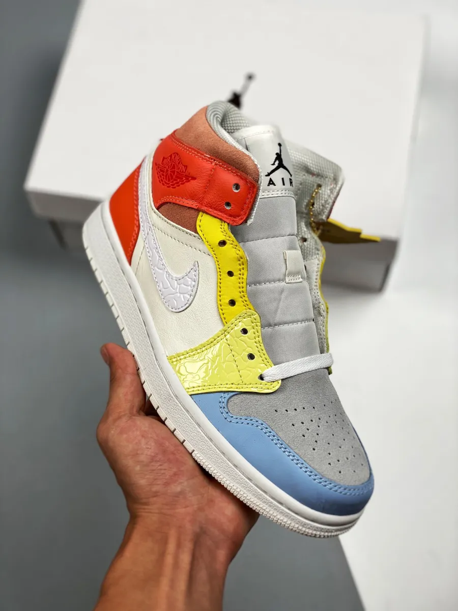 Jordan 1 Mid To My First Coach DJ6908-100 #to my first coach jordan 1