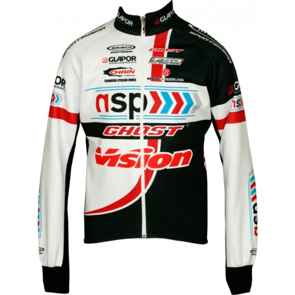 NSP-GHOST 2012 Maisch Radsport-Profi-Team Long Sleeve Jersey