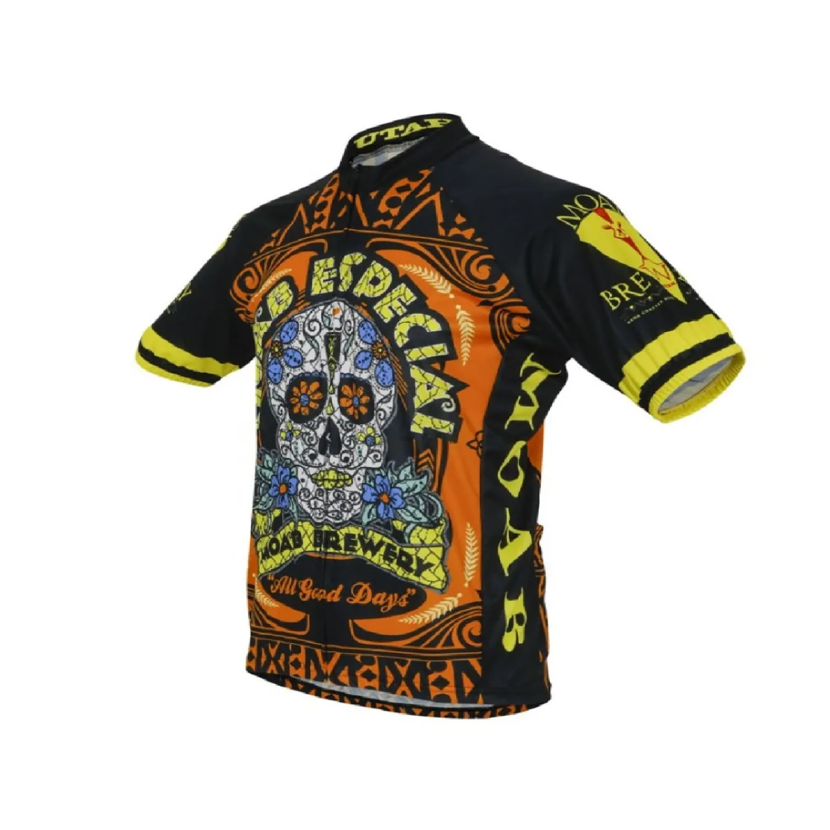 Moab Brewery Especial V2 beer Men's Full Zip Cycling Jersey