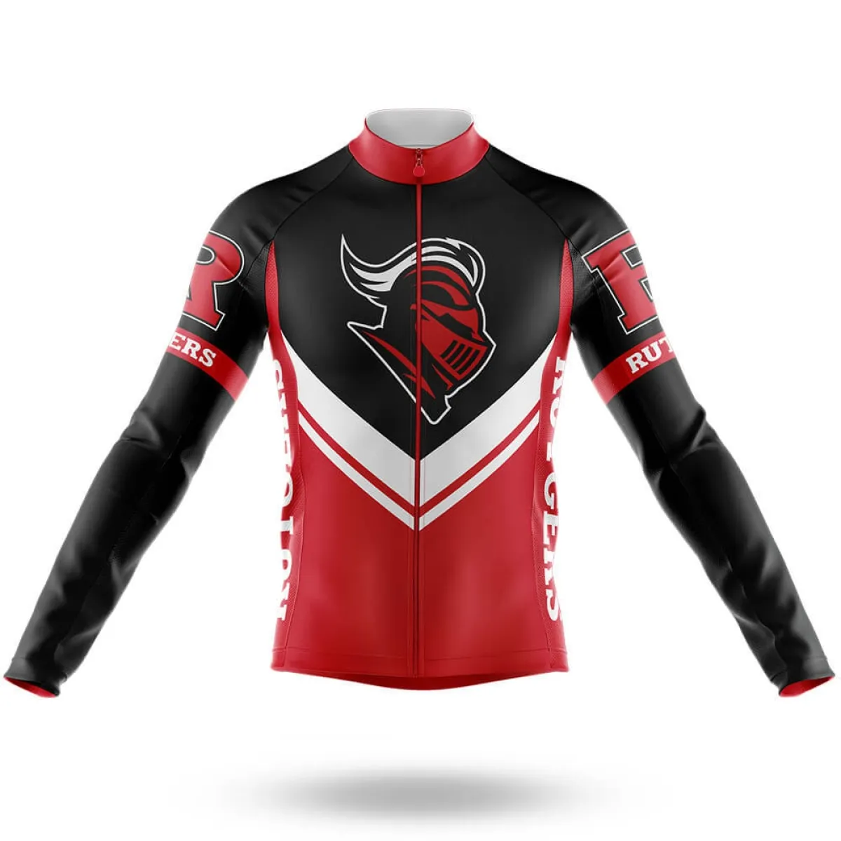 Rutgers University V3 Cycling Kit - Long Sleeve Jersey