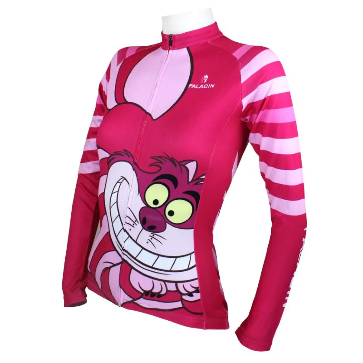 June Special Offer-Big Mouth Cat Grinning Women's Long/Short-sleeve Cycling Jersey Summer Spring Autumn Pro Cycle Clothing Racing Apparel Outdoor Sports Leisure Biking shirt Cartoon World Pink No.100