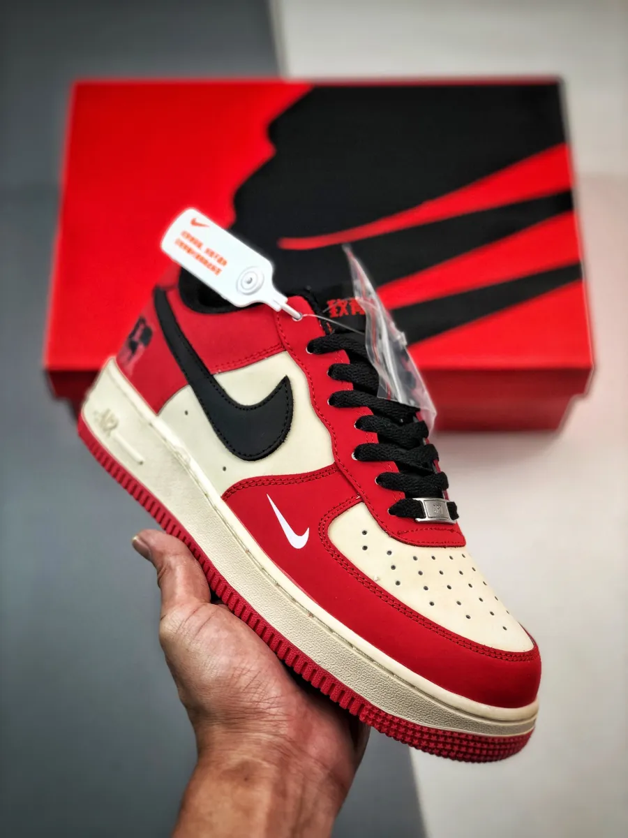 Nike Air Force 1 Low Red White Black 1683551797 New Releases