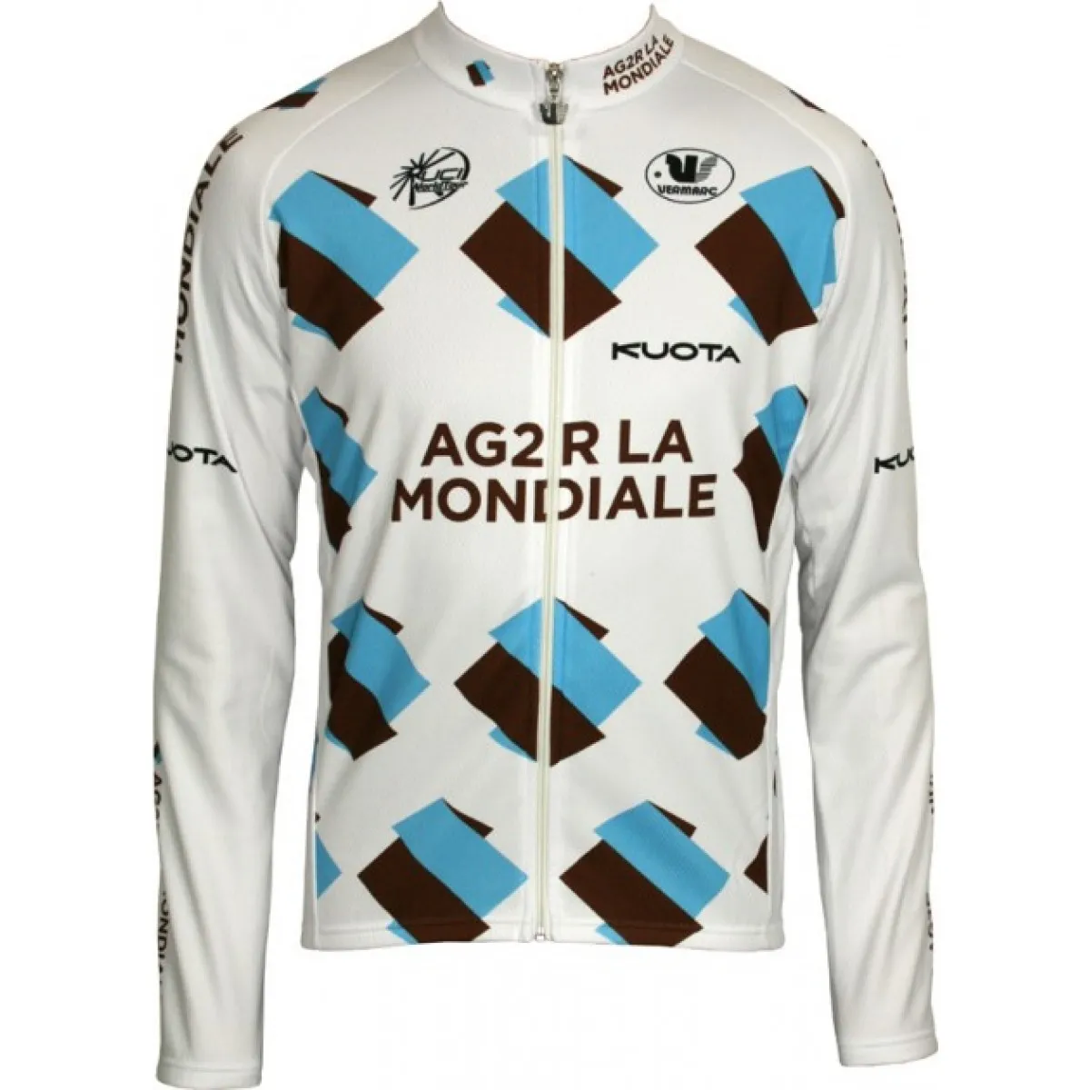 AG2R LA MONDIALE 2011 Vermarc Radsport-Profi-Team - Langarmtrikot Long Sleeve Jersey