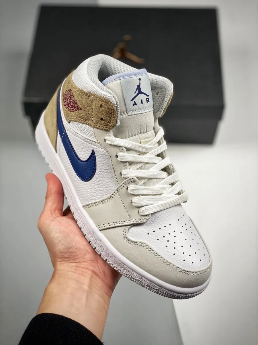 Air Jordan 1 Mid Tan Suede DO6726-100 / tan suede jordans