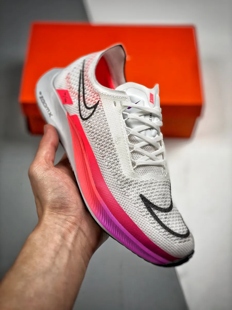 Kids Nike ZoomX Streakfly White Crimson DJ6566-100 / nike streakfly colorways