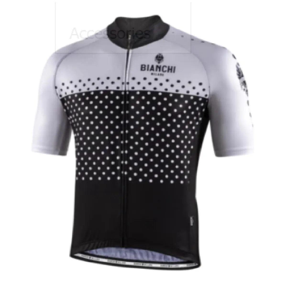 Nalini Bianchi-Milano QUIRRA Short Sleeve Full Zip Cycling Jersey