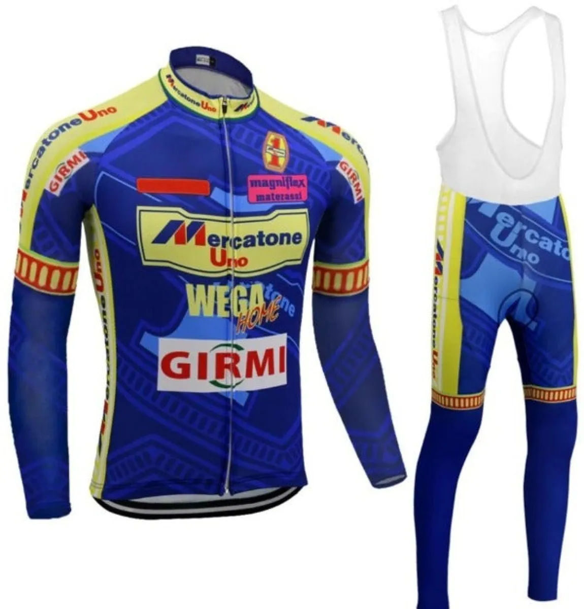 Mercatone Uno Winter Retro Cycling Set Outlet